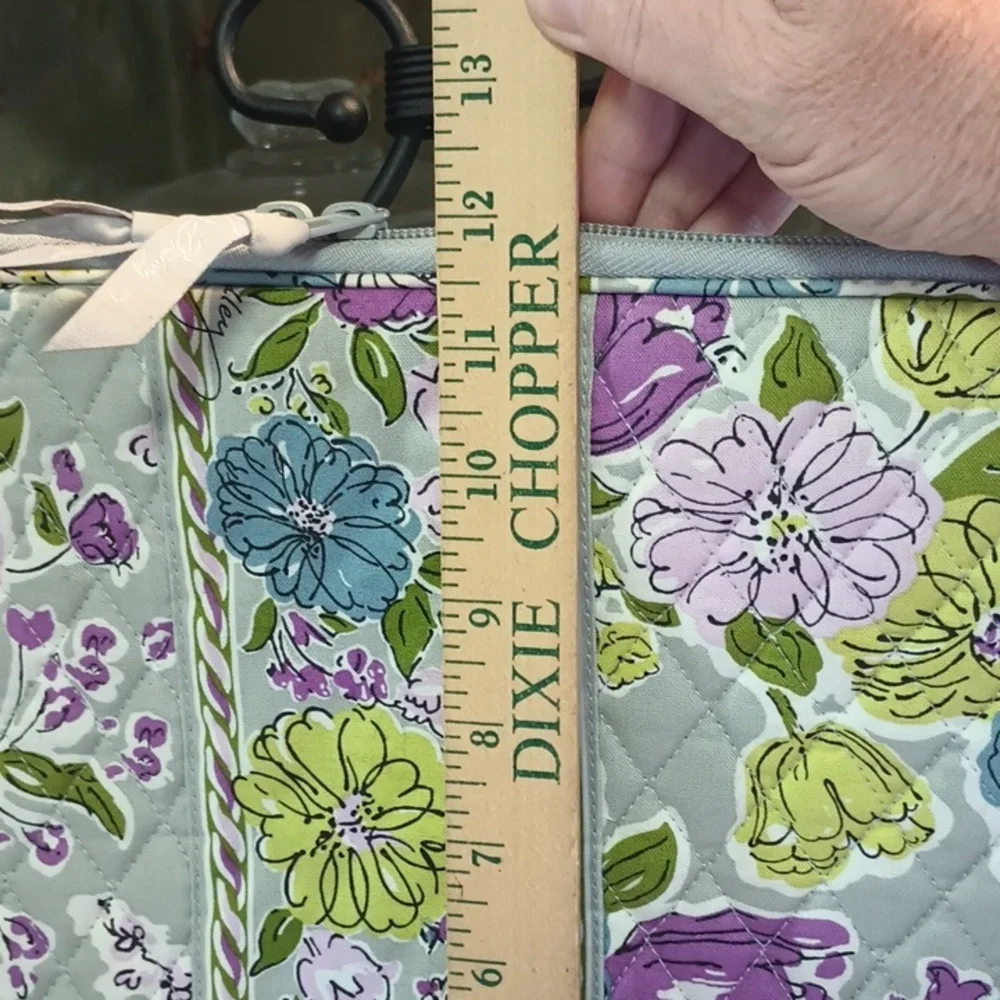 Vera Bradley Retired Watercolor Laptop Padded Organizer Carry Tote Bag NWOT